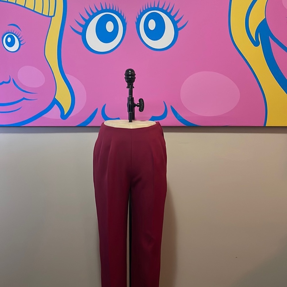 Moschino Couture Wool Pencil Pants